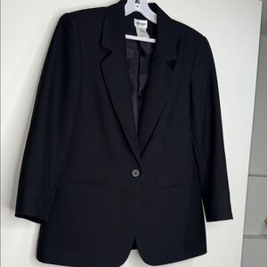 Liz Baker Classic Black Blazer